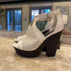 Guess wedge sandals.